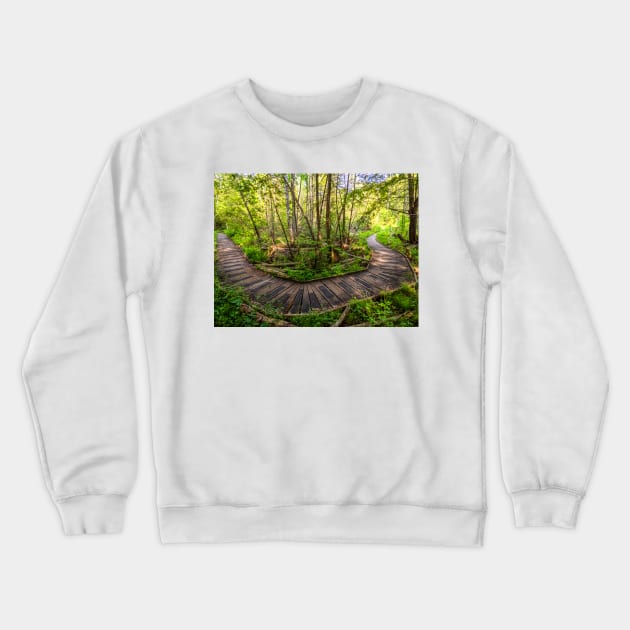 Around The Bend Crewneck Sweatshirt by BrianPShaw